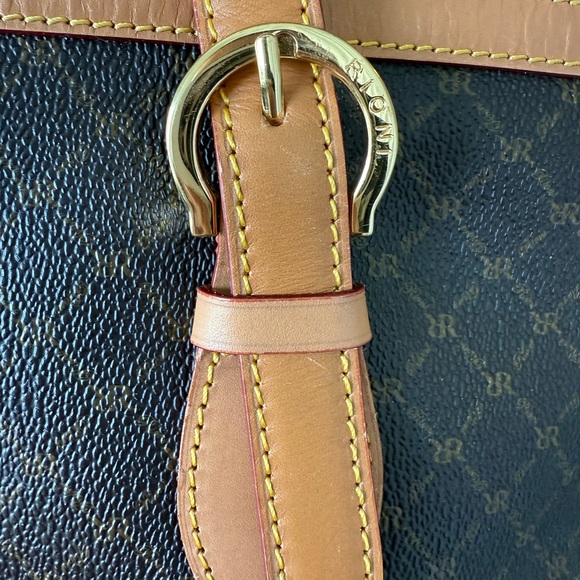 Rioni Brown and Tan Tote Bag - Picture 3 of 9